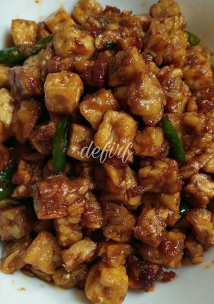Foto resep Orek Tempe Tahu Bumbu Uleg