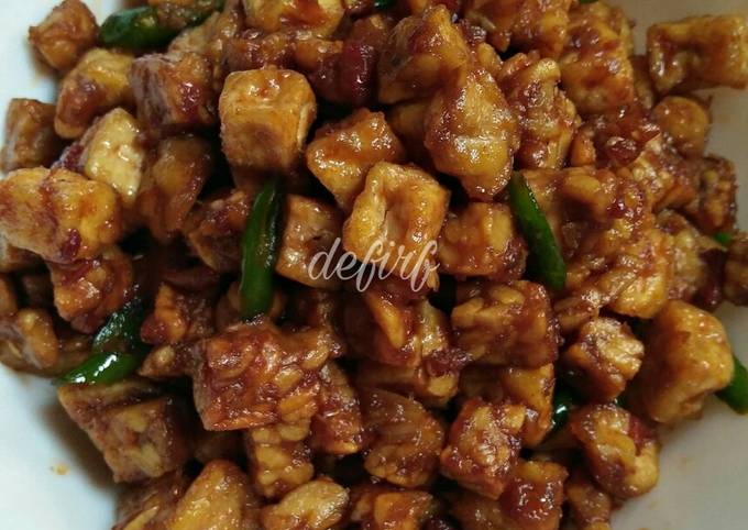 Orek Tempe Tahu Bumbu Uleg