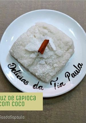 Foto de Cuscuz de tapioca com coco