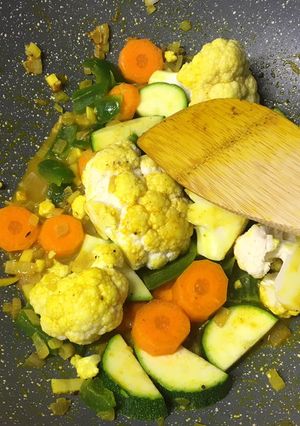 Nyári gyors zöldséges ebéd recept fotója