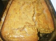 A picture of leftover yam