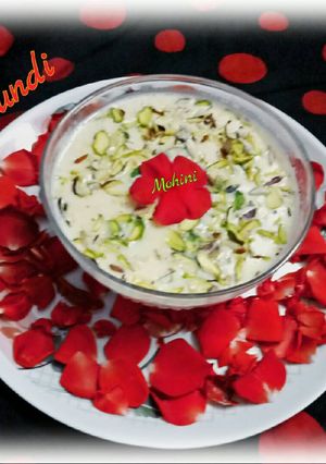 A picture of Instant Basundi.