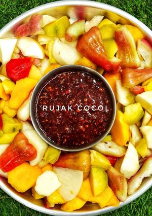 Foto resep 15. Rujak cocol spesial sambal mede