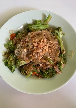 Foto resep Vermicelli goreng brokoli