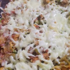 A picture of Cheesy lasagna.