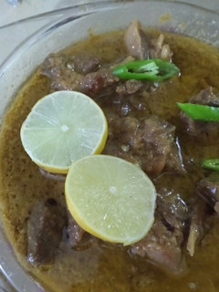 A picture of Mutton White qourma.