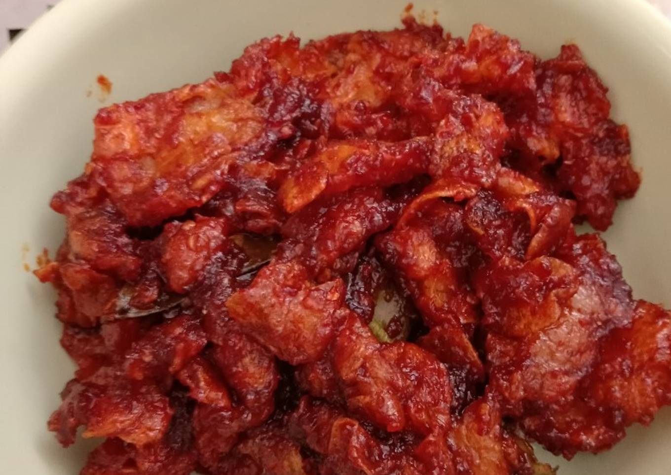 Balado Keripik Kentang