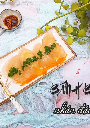 Hình của món Bánh bột lọc chay - nhân đậu xanh cho bé ăn thô tốt.