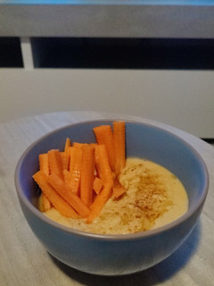 Una foto de Hummus de garbanzo