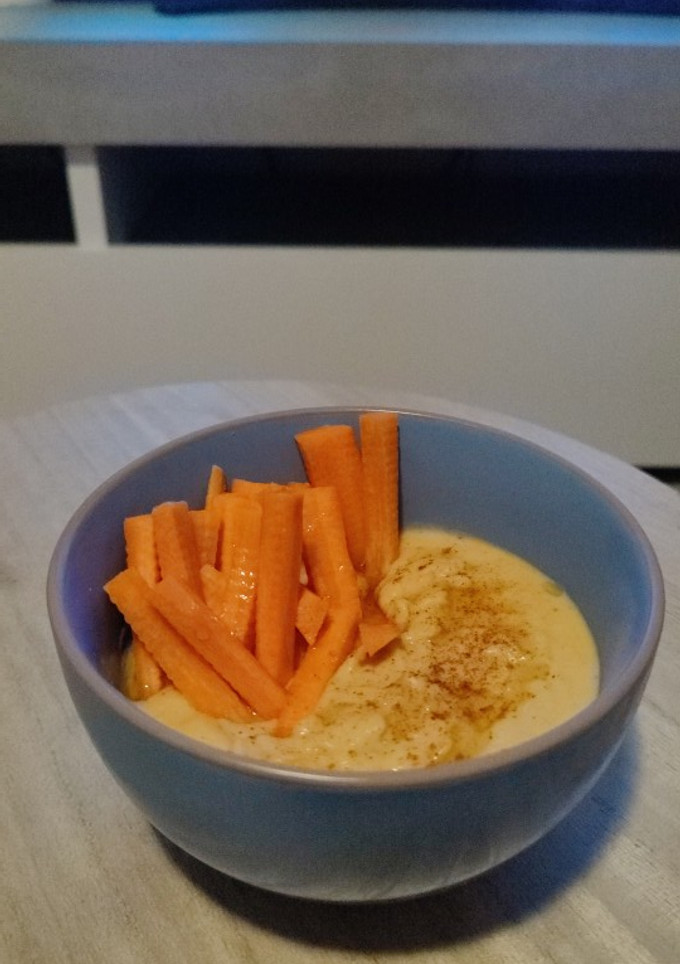 Una foto de Hummus de garbanzo
