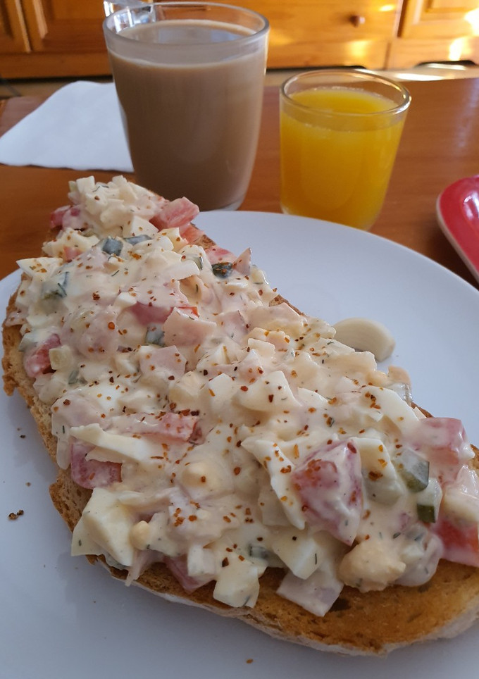 Una foto de Ensalada de huevo