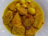Opor ayam tahu tempe ayam