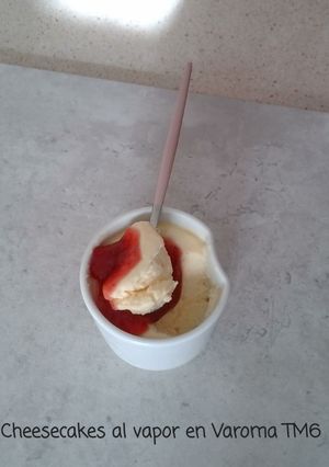 Una foto de Cheesecakes al vapor en Varoma