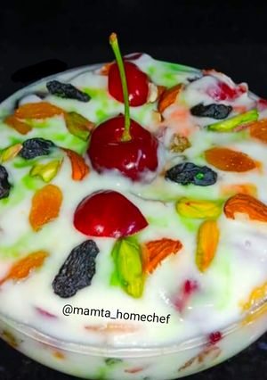 A picture of Creamy Fruit Cocktail.