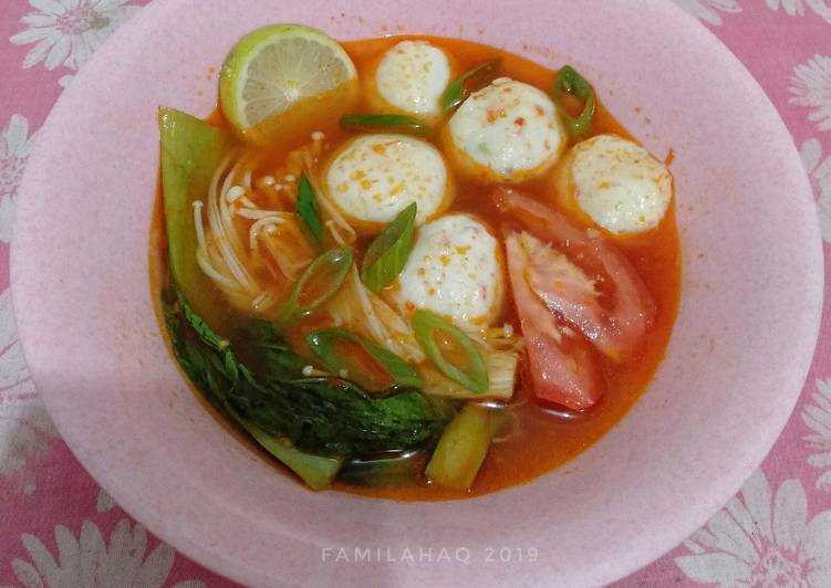 Baso Seafood Kuah Pedas