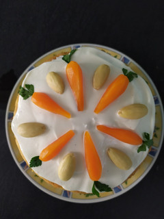 Una foto de Carrot cake (tarta de zanahoria)