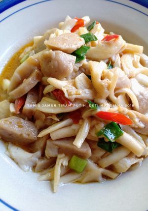 Foto resep Tumis Jamur Tiram Putih
