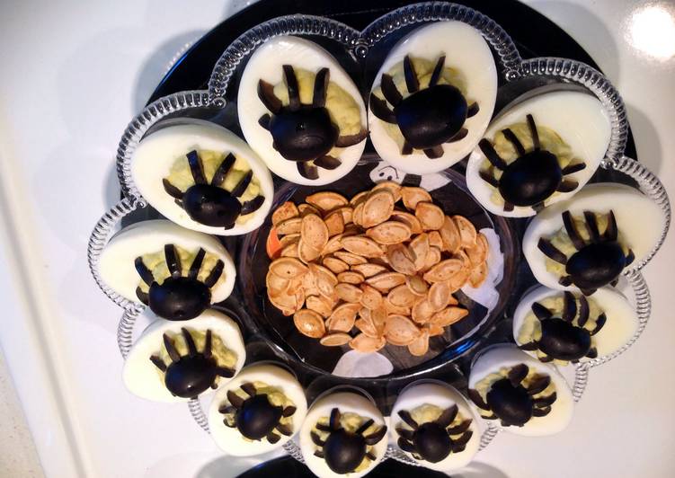 Recipe of Favorite Halloween Devilled Eggs