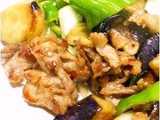 soy sauce pork eggplant