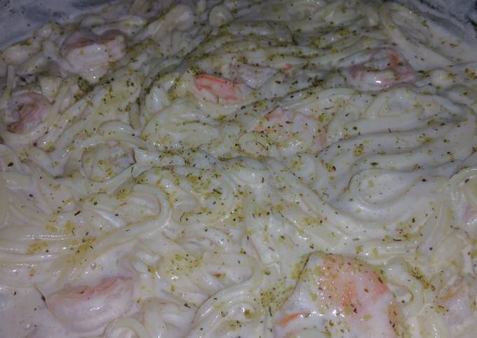 Recipe of Ultimate Shrimp Alfredo