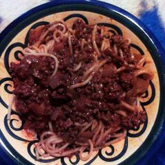 A picture of Spag bowl.