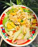 Mực xào sa tế
