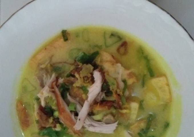 Soto Ayam Santan Sederhana