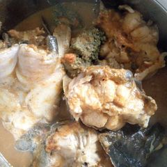 A picture of Fish pepper soup.