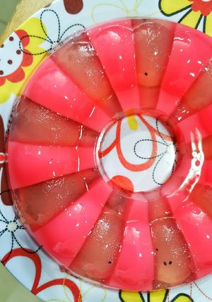 Foto resep Puding leci selasih