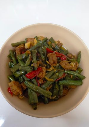 Foto resep Tumis Kacang Panjang Tempe Saus Tiram