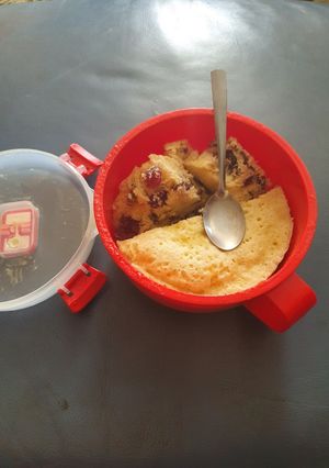 A picture of Microwave Fruit Cake.