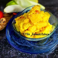 Raw Papaya Curry A picture of Raw Papaya Curry.
