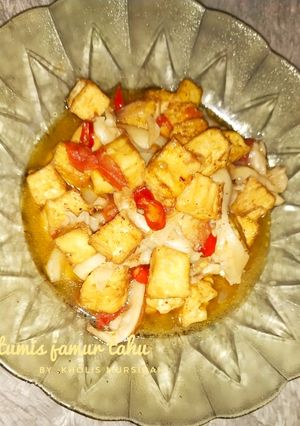 Foto resep Tumis Jamur Tahu