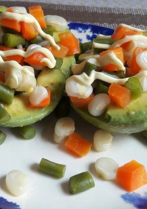 Una foto de Palta rellena