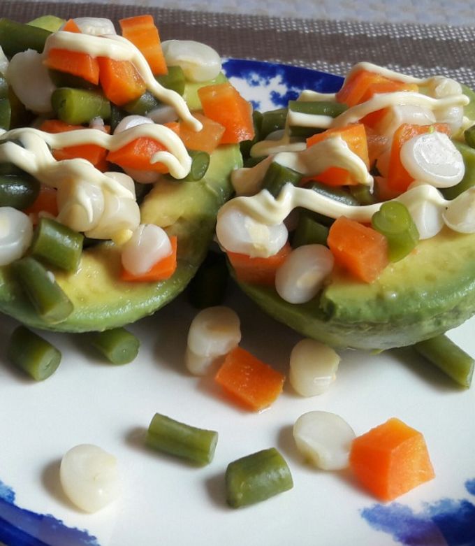 Una foto de Palta rellena