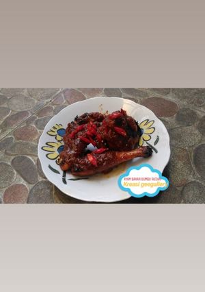 Foto resep 77. Ayam bakar bumbu rujak