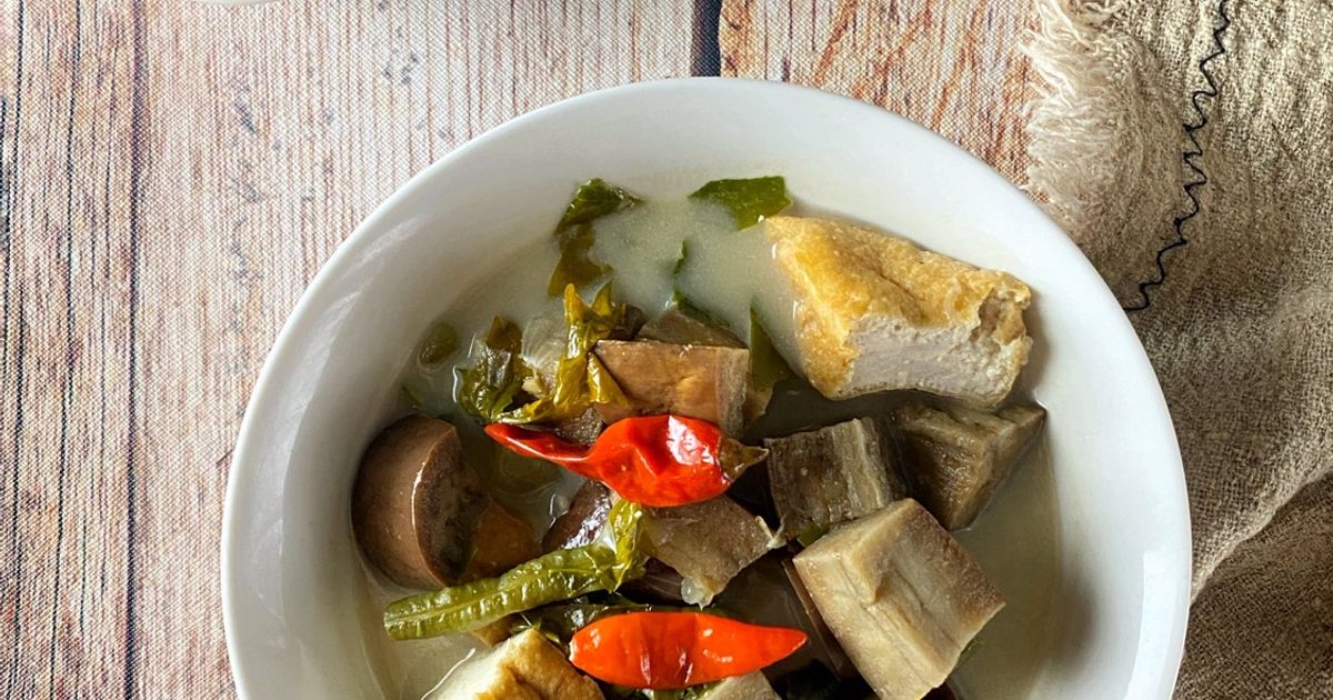 Sayur Lodeh dengan Ebi