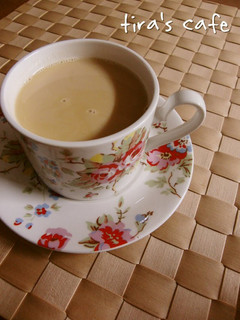 A picture of White Milk Tea for Cold Days.