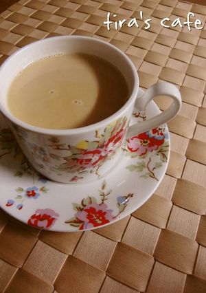 A picture of White Milk Tea for Cold Days.