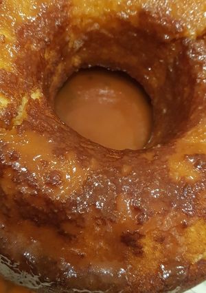 صورة لوصفة كيكة الزبادي بالتوفي