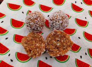 Una foto de Snack saludable 1: bolitas de avena