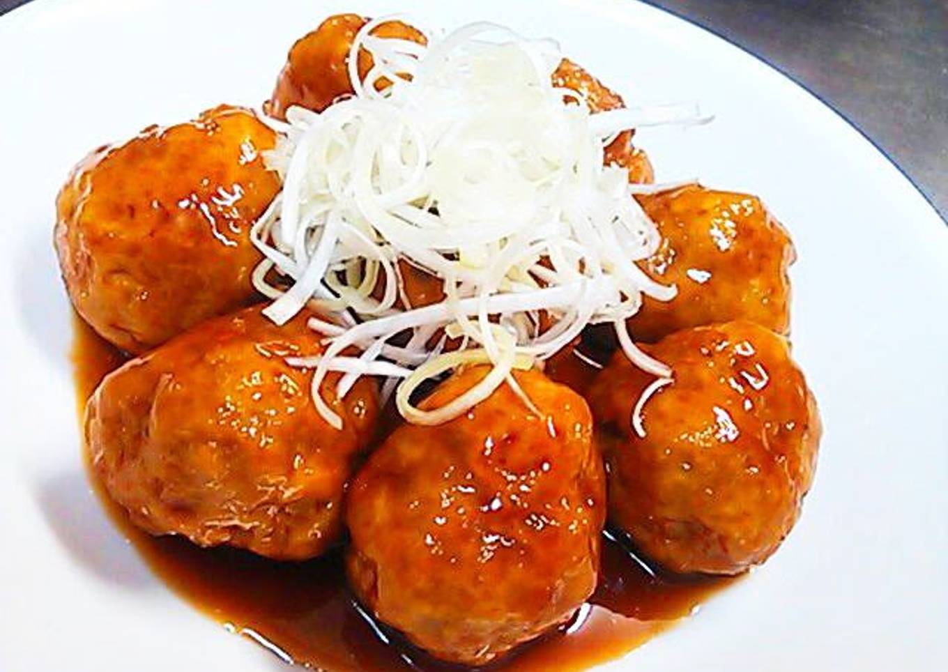 Easiest Way to Make Ultimate Tender and Juicy Low-Cal Chinese Meatballs