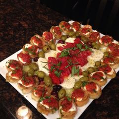 A picture of Bruschetta.