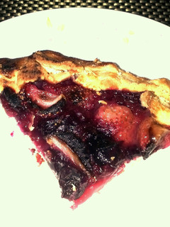 A picture of Strawberry And Blueberry Galette.