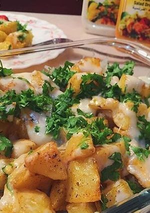 صورة لوصفة بطاطس با المتبل الفرنسي