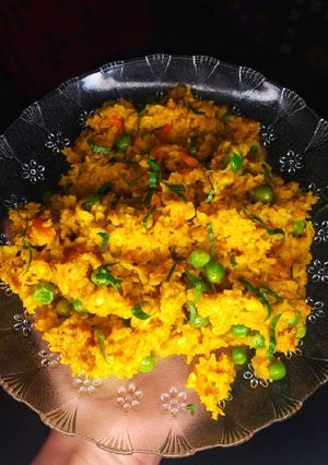 A picture of Masala oats.