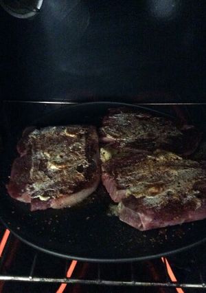 A picture of Make Steak In Oven.