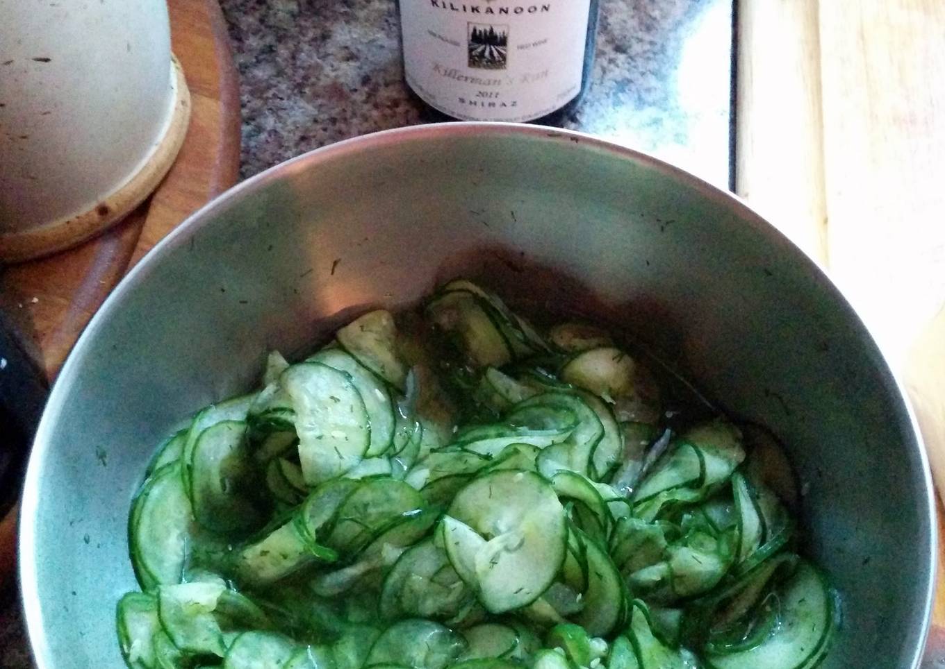 Swedish Cucumber Salad