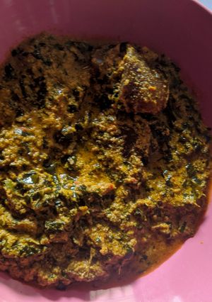 A picture of Egusi Soup.