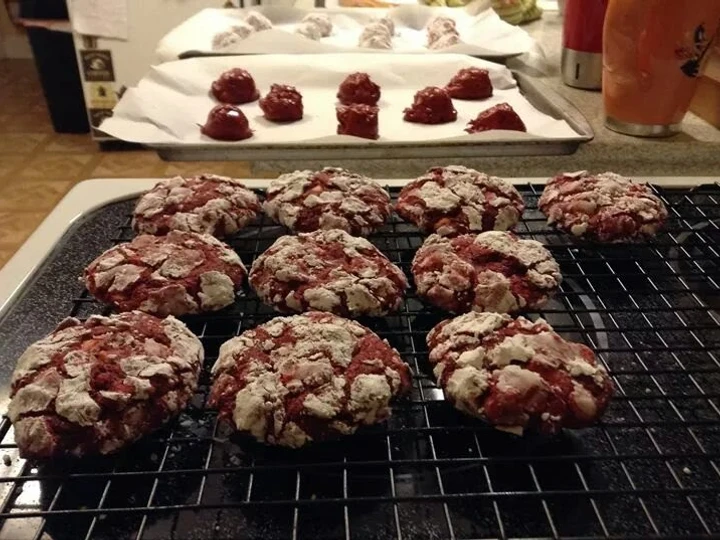 Easy Steps to Make|Recipe} Red velvet white chocolate chip cookie the Drool, Make You Drink